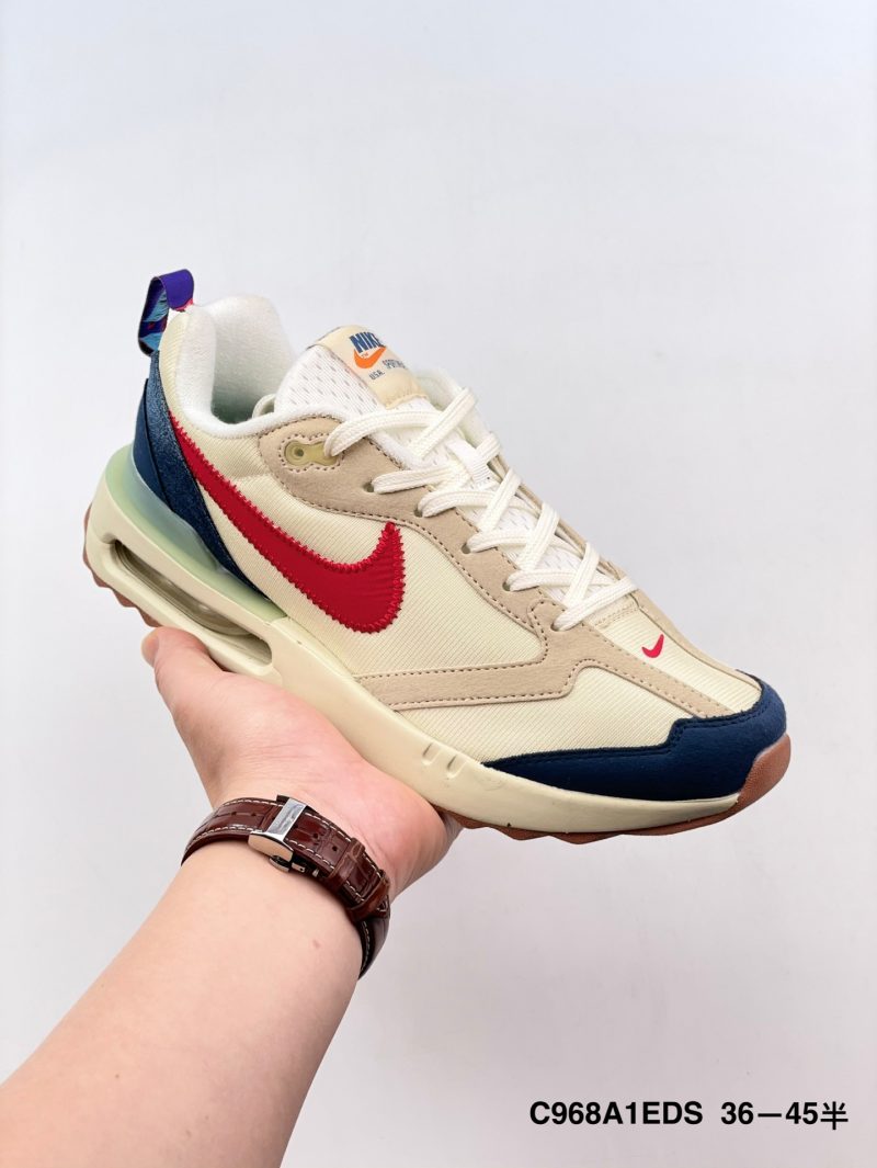 Nike Air Max Dawn Retro – Sportowe Buty z Tkaniny i Skóry Syntetycznej (Niska Cholewka) do Biegania i Stylu Codziennego
