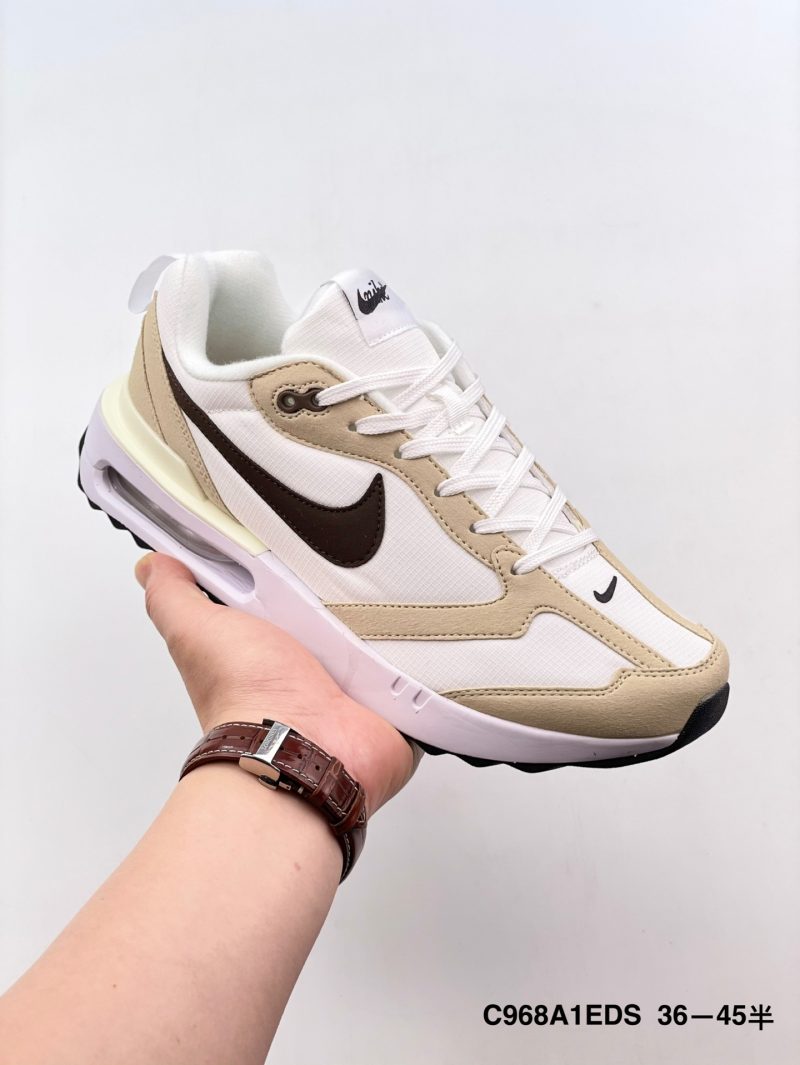 Nike Air Max Dawn Retro – Sportowe Buty z Tkaniny i Skóry Syntetycznej (Niska Cholewka) do Biegania i Stylu Codziennego