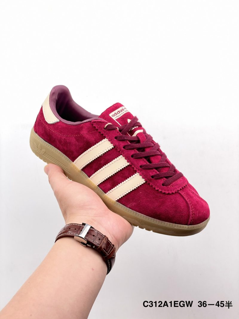 adidas Originals Bermuda – Skateowe Buty z Przeciwpoślizgową Podeszwą | Lekkie i Wytrzymałe (Niska Cholewka)"