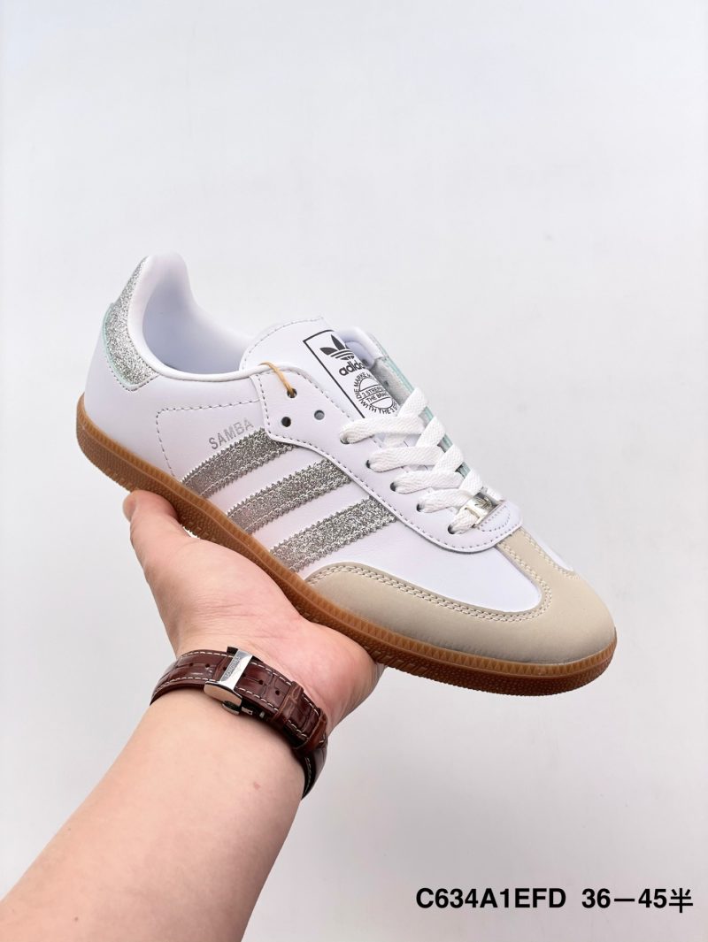 WALES BONNER x adidas Originals Samba Pony Tonal Sneakers