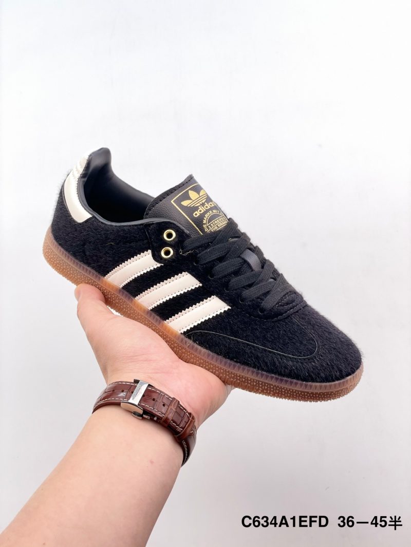 WALES BONNER x adidas Originals Samba Pony Tonal Sneakers