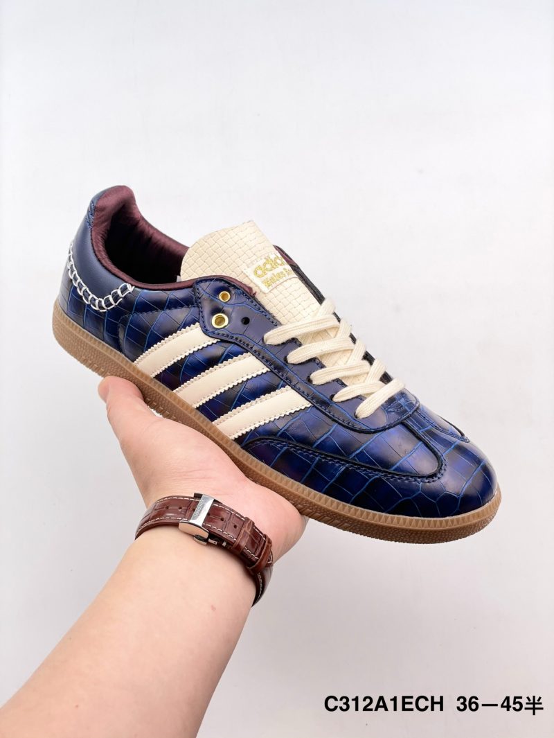 Hurtowa sprzedaż WALES BONNER x adidas Originals Samba Pony Tonal Sneakers