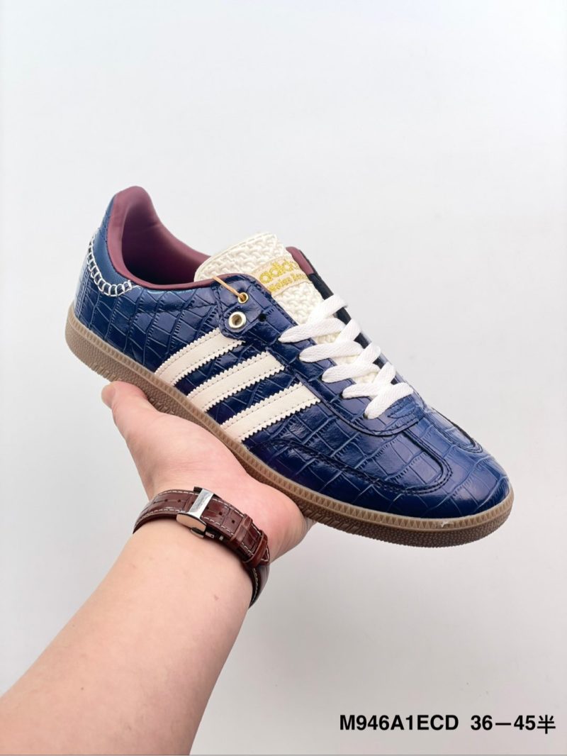 Hurtowa sprzedaż WALES BONNER x adidas Originals Samba Pony Tonal Sneakers