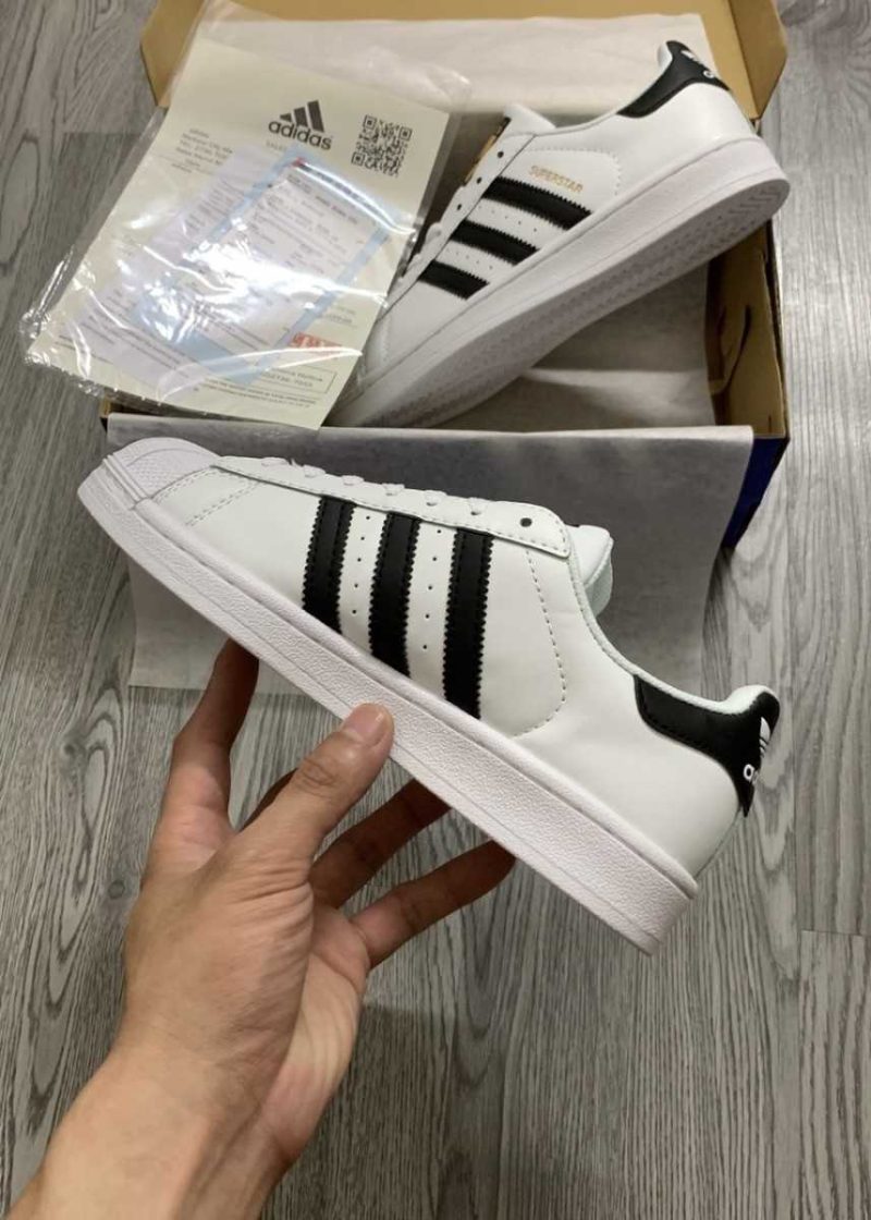 Buty Adidas Superstar Gold Stamp Białe (Sò Trắng)