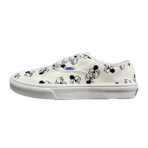 Buty Vans Wzór Myszka Miki i Minnie Biało-Czarne