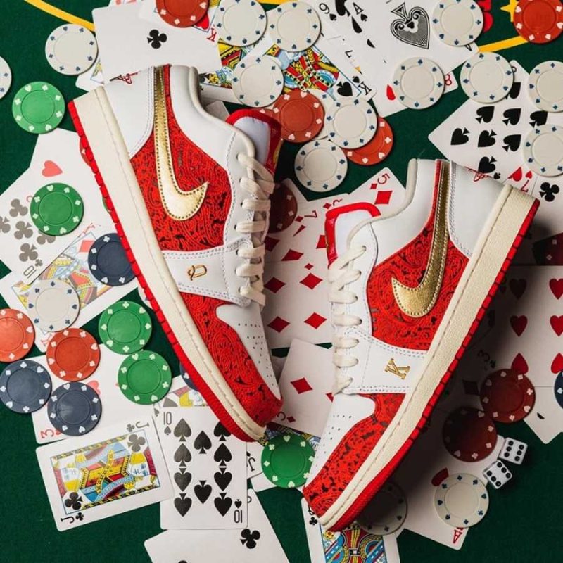 Buty Nike Air Jordan 1 Low Spades Najwyższa Jakość – Tyhi Sneaker