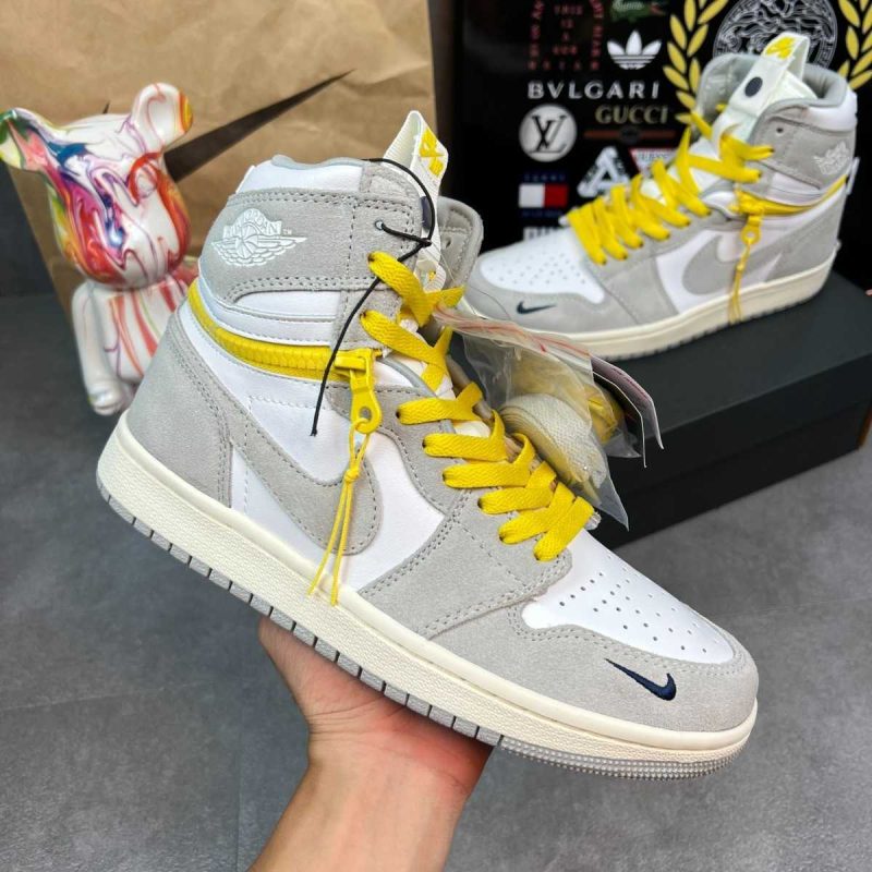 Buty Nike Air Jordan 1 High Switch ‘Light Smoke Grey’ Jakość Premium