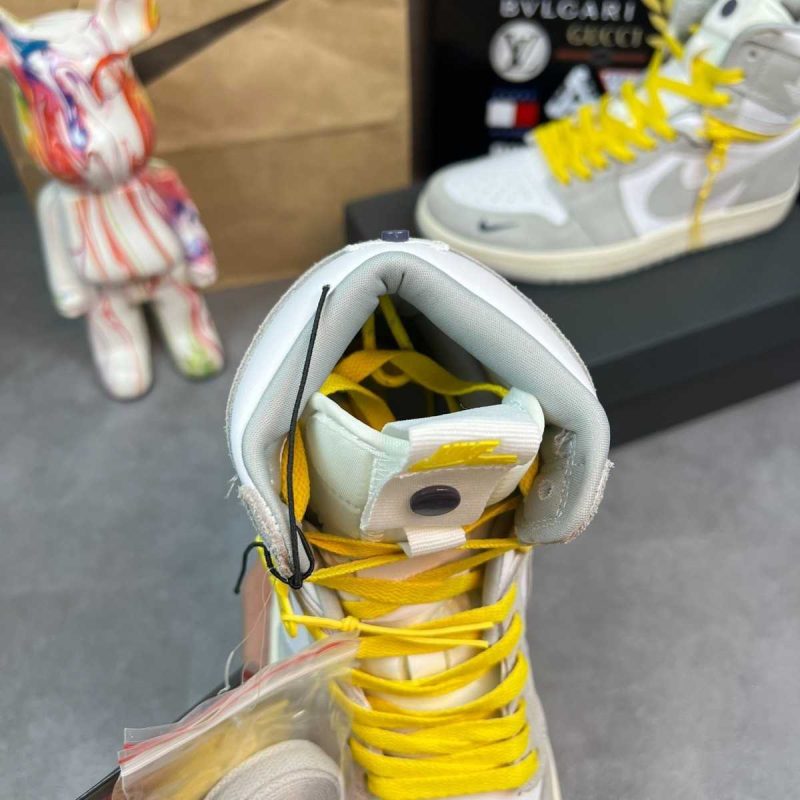Buty Nike Air Jordan 1 High Switch ‘Light Smoke Grey’ Jakość Premium