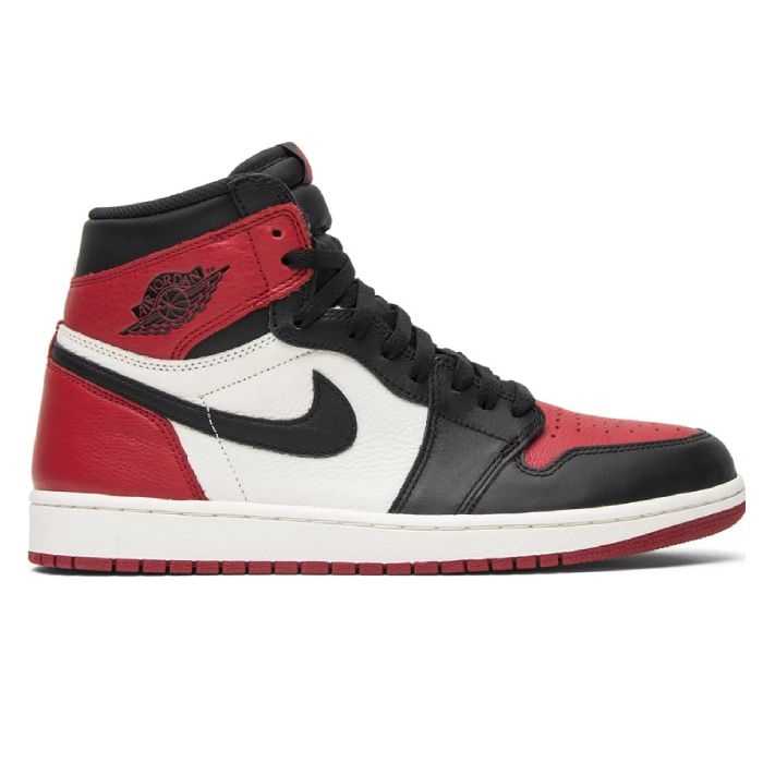 Buty Nike Air Jordan 1 Retro High Bred Toe Jakość Premium