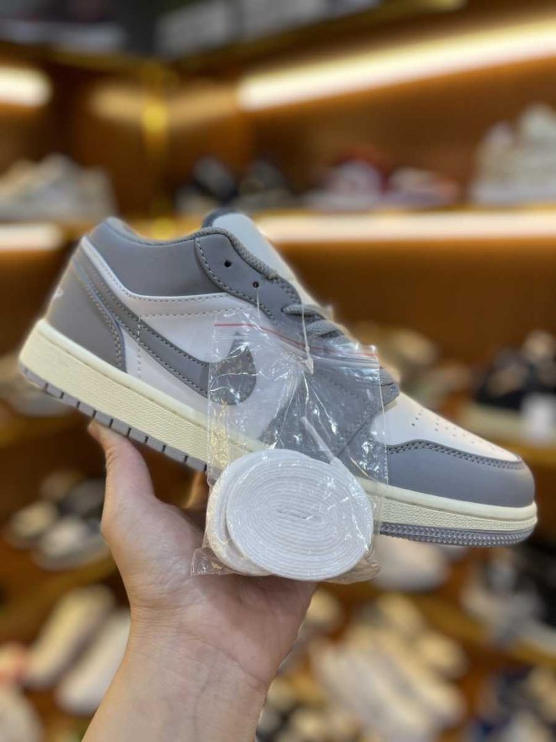 Buty Nike Air Jordan 1 Low GS ‘Vintage Grey’ Premium