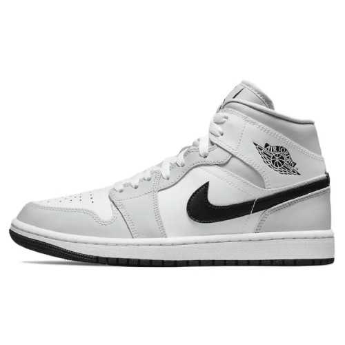 Buty Air Jordan 1 Mid ‘Light Smoke Grey’ Jakość Premium