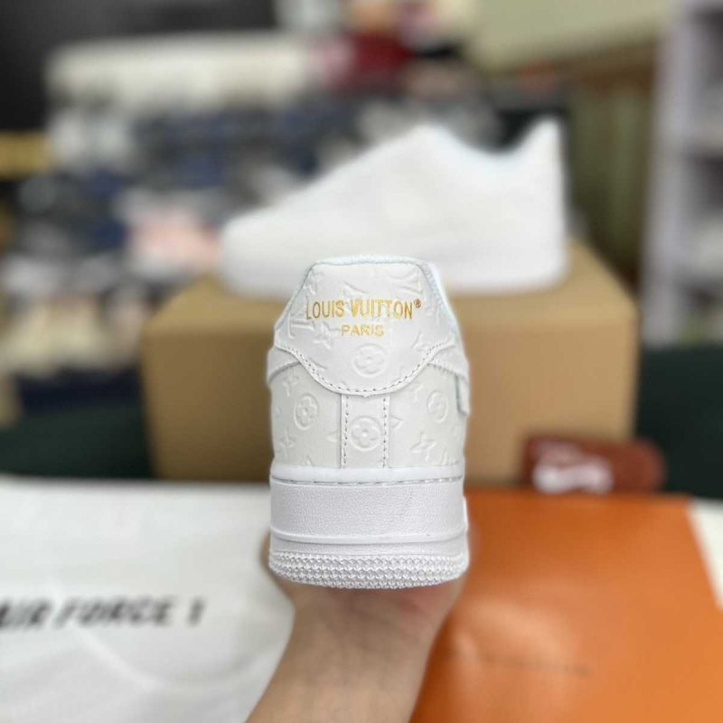 Buty Louis Vuitton x Nike Air Force 1 Low By Virgil Abloh ‘White’ Jakość Premium