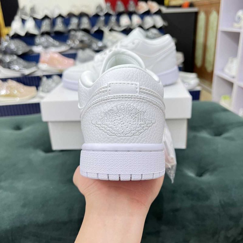Buty Nike Air Jordan 1 Low Triple White Jakość Premium