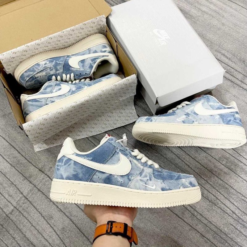 Buty Nike Air Force One Denim Najwyższa Jakość