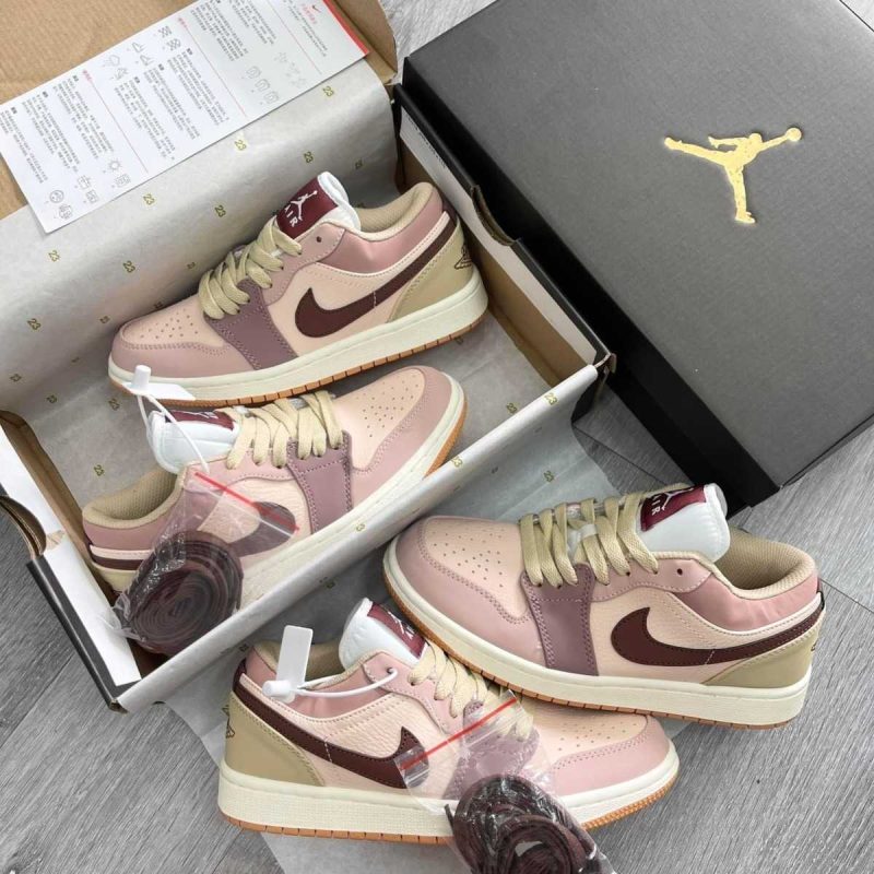 Buty Nike Air Jordan 1 Low Dark Pony Smoky Replika 1:1