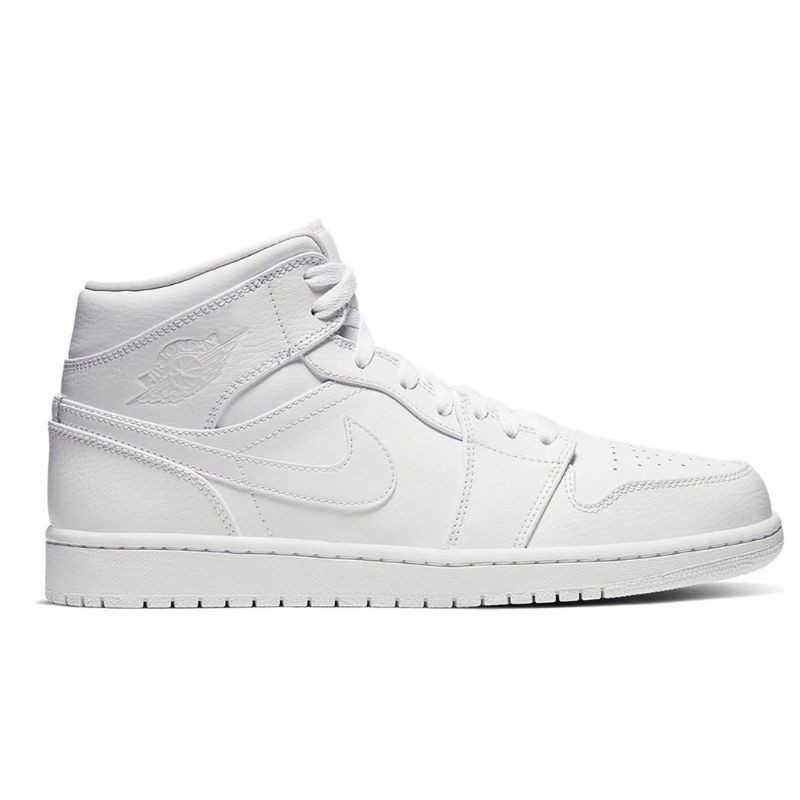 Buty Nike Air Jordan 1 Mid Full White