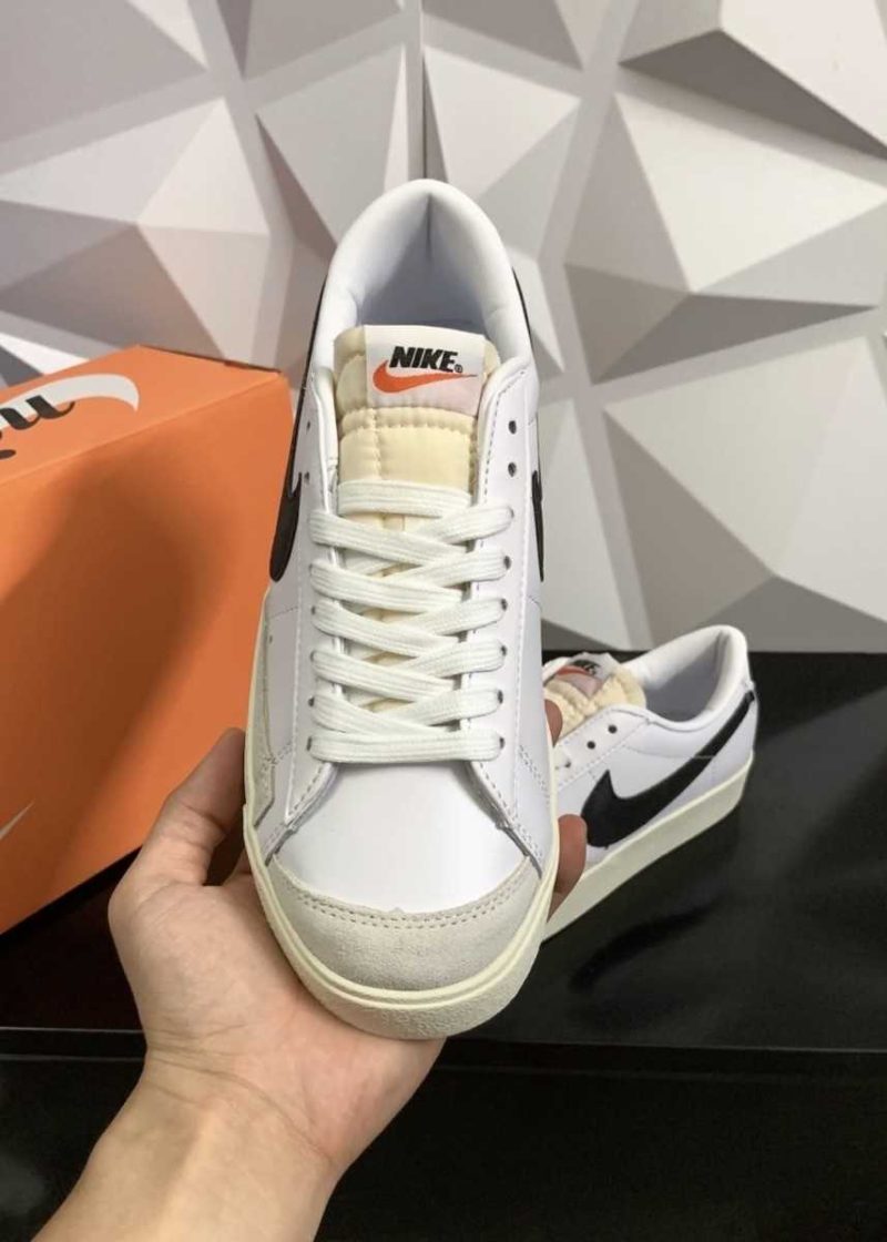 Buty Nike Blazer Low 77 Vintage White Black Jakość Premium