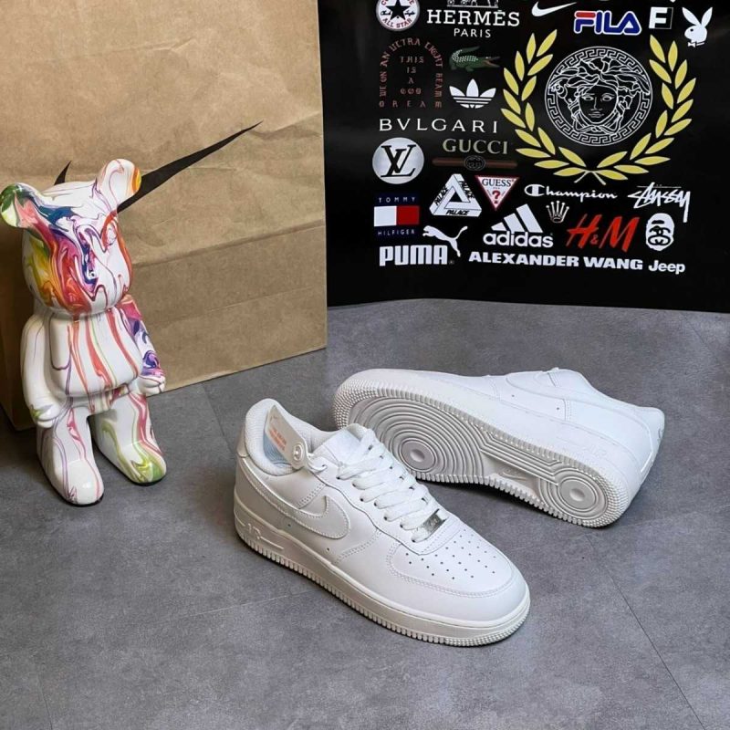 Buty Nike Air Force One All White Jakość Premium
