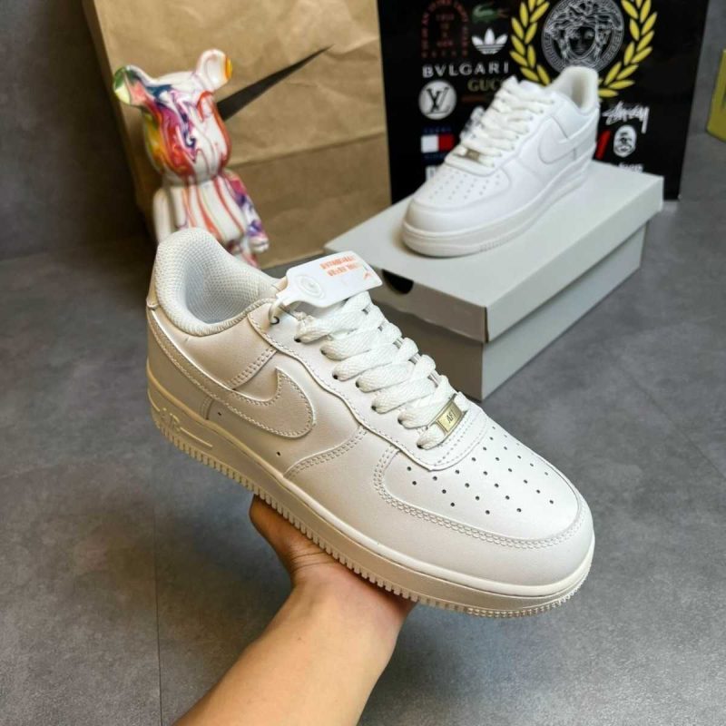 Buty Nike Air Force One All White Jakość Premium