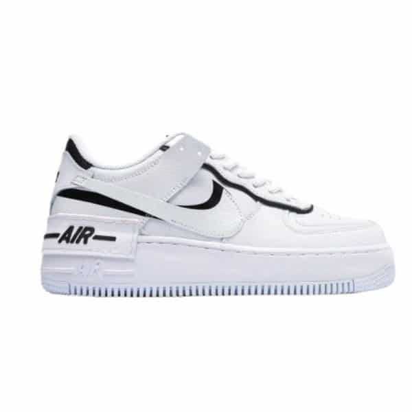 Buty Nike Air Force 1 Shadow Black White Najwyższa Jakość