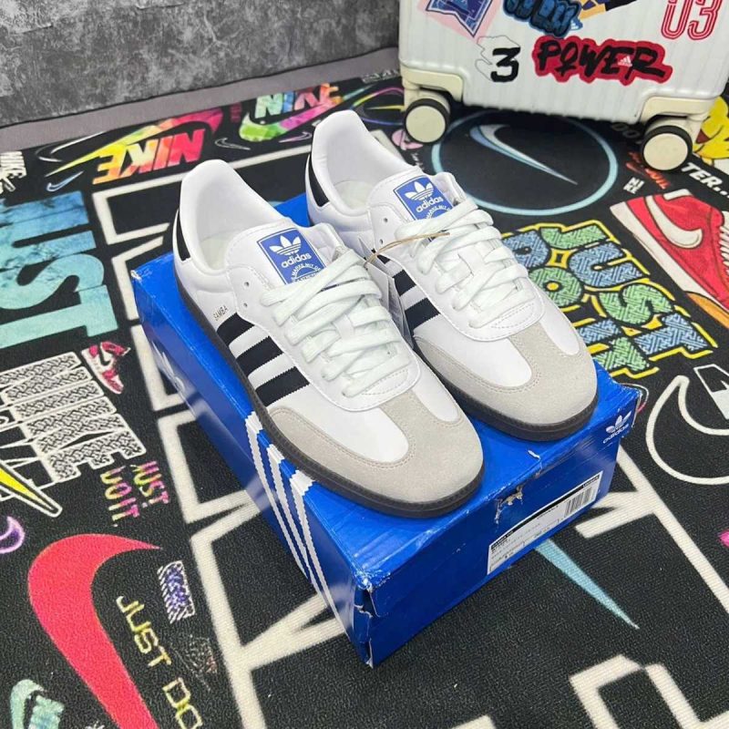 Buty Adidas Samba OG Cloud White 100% Skóra Cielęca