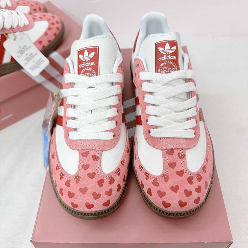 Buty Adidas Samba OG x CDG Heart Valentines Jakość Premium