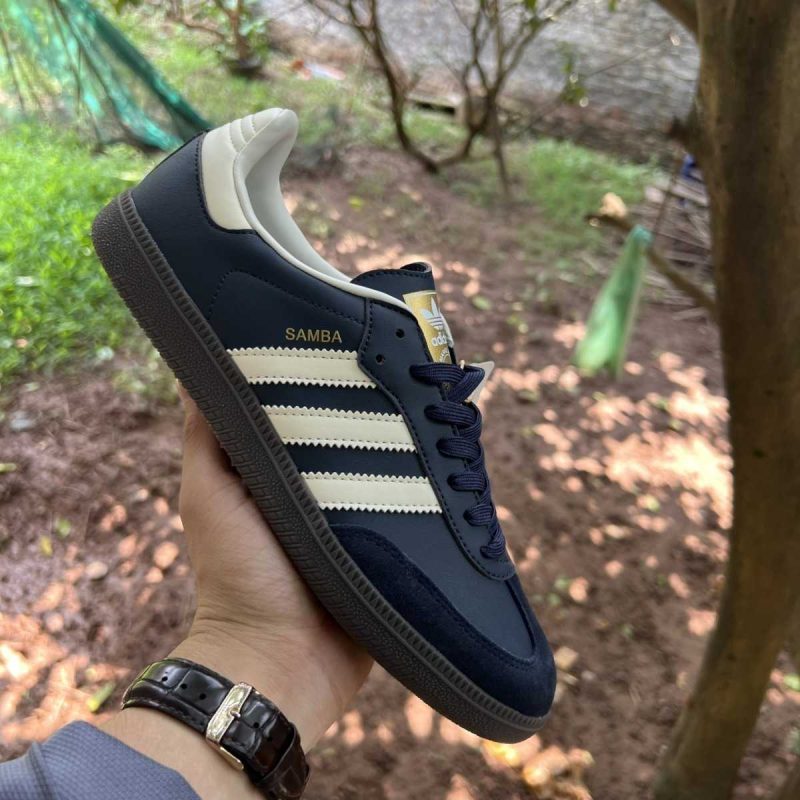 Buty Adidas Samba Og Night Navy ID2056 Jakość Premium