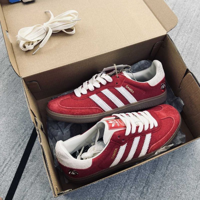 Buty Adidas Samba OG Tal Better Scarlet IG8905 Jakość Premium