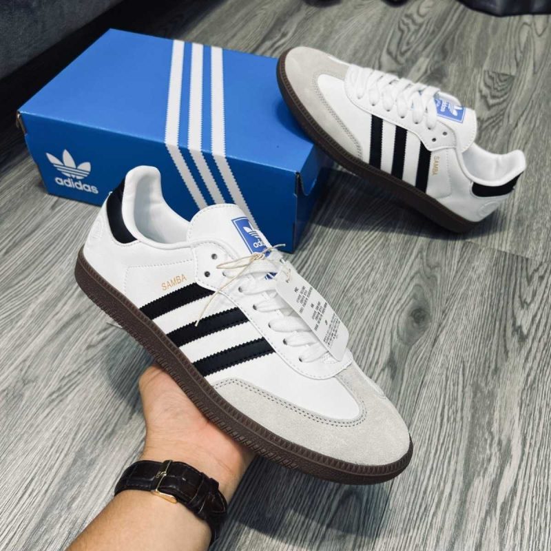 Buty Adidas Samba OG Cloud White Core Black Jakość Premium