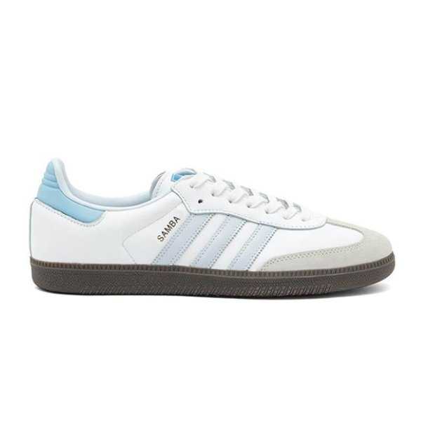 Buty Adidas Samba OG ‘White Halo Blue Gum’ Jakość Premium