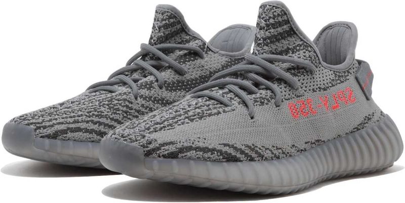 Buty Yeezy 350 Beluga Szaro-Czerwone