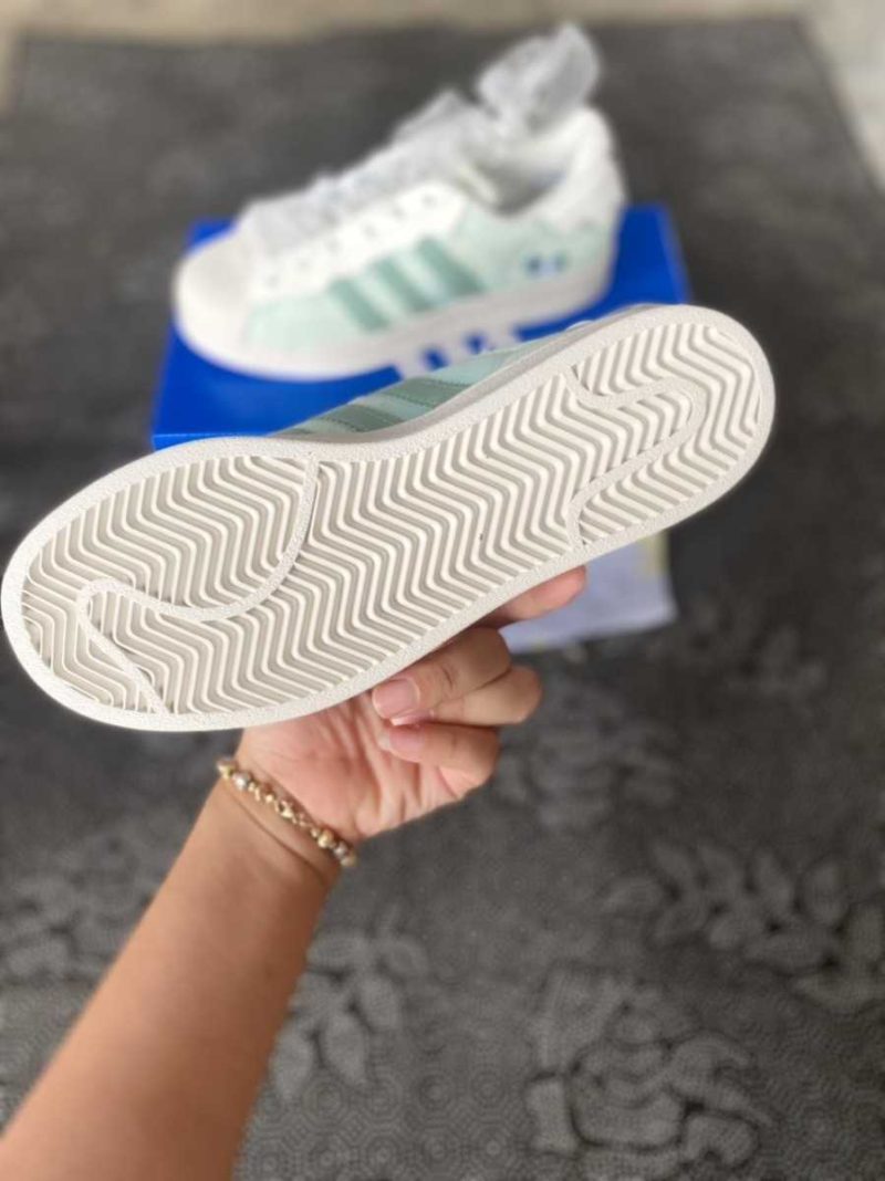 Buty Adidas Superstar Cappuccino Green Zielony Efekt Ściekania