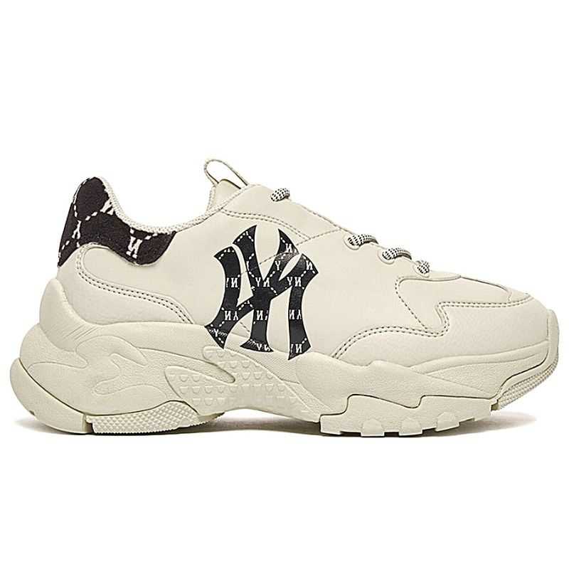 Buty MLB BigBall Chunky Mono Heel New York Yankees Czarne