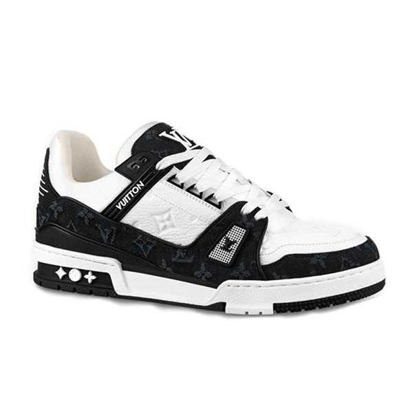 Buty Louis Vuitton LV Trainer White Black Biało-Czarne
