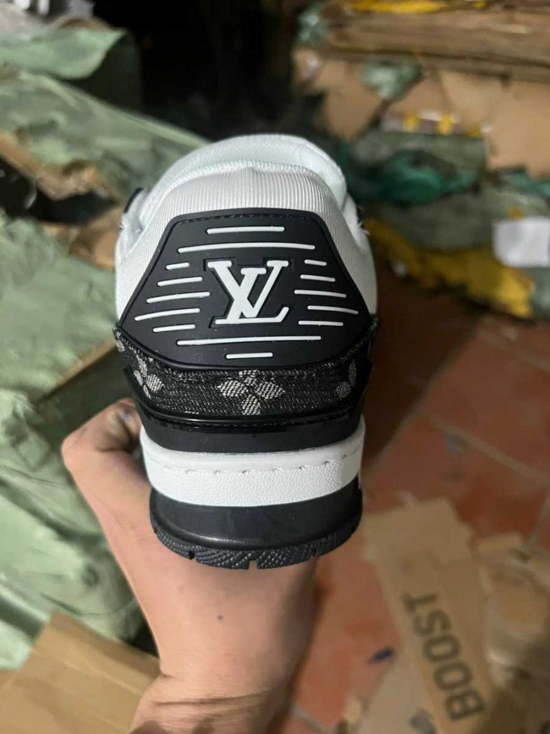 Buty Louis Vuitton LV Trainer White Black Biało-Czarne