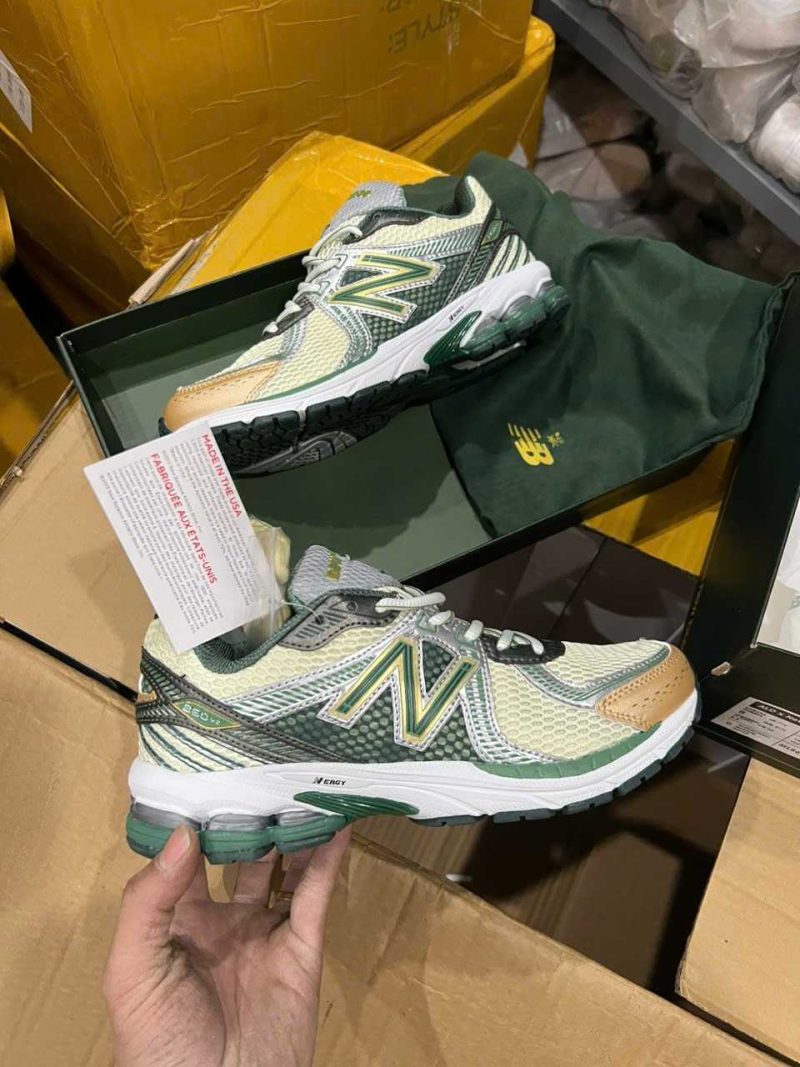 Buty New Balance 860v2 Aime Leon Dore Green Jakość Premium