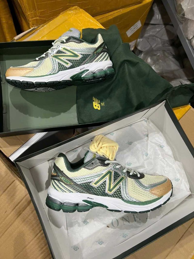 Buty New Balance 860v2 Aime Leon Dore Green Jakość Premium