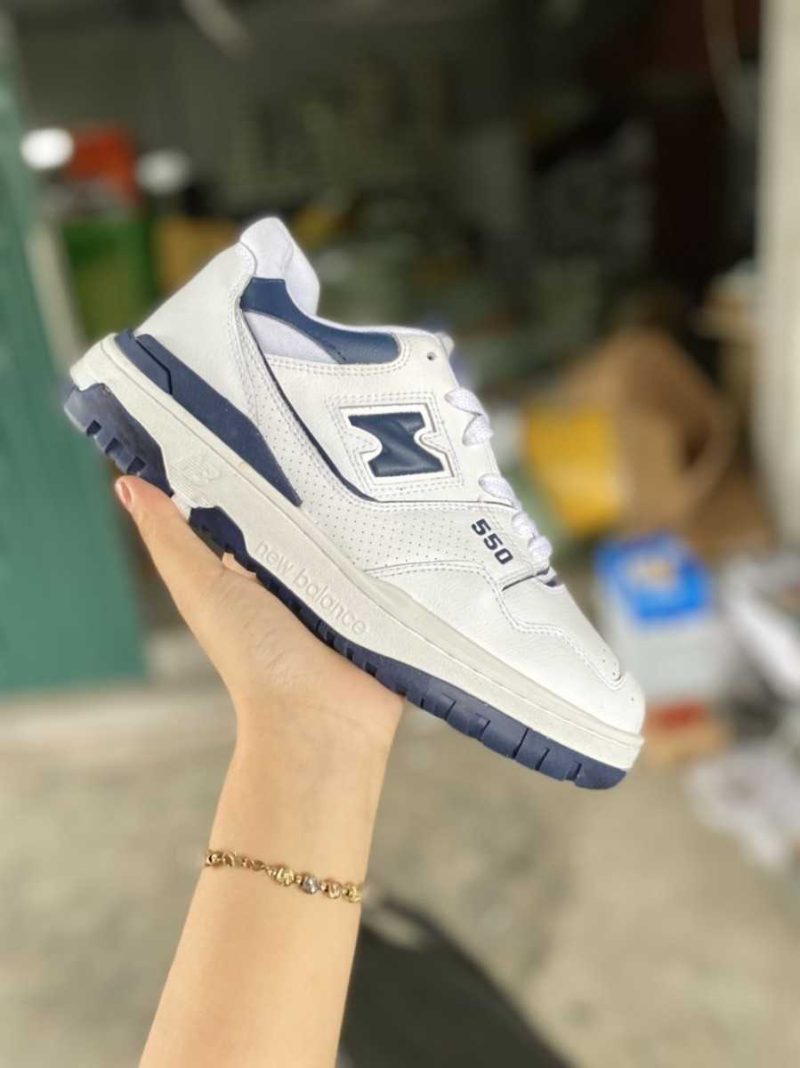 Buty New Balance 550 Aime Leon Dore White Navy Najwyższa Jakość