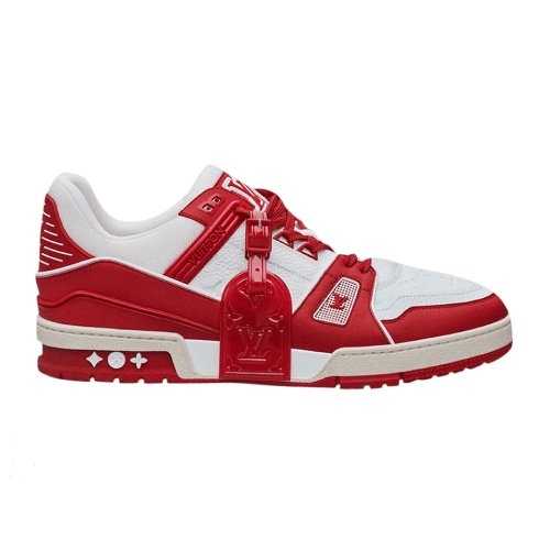 Buty LV Trainer ‘Red White’ 1A8PJY Jakość VIP 2024