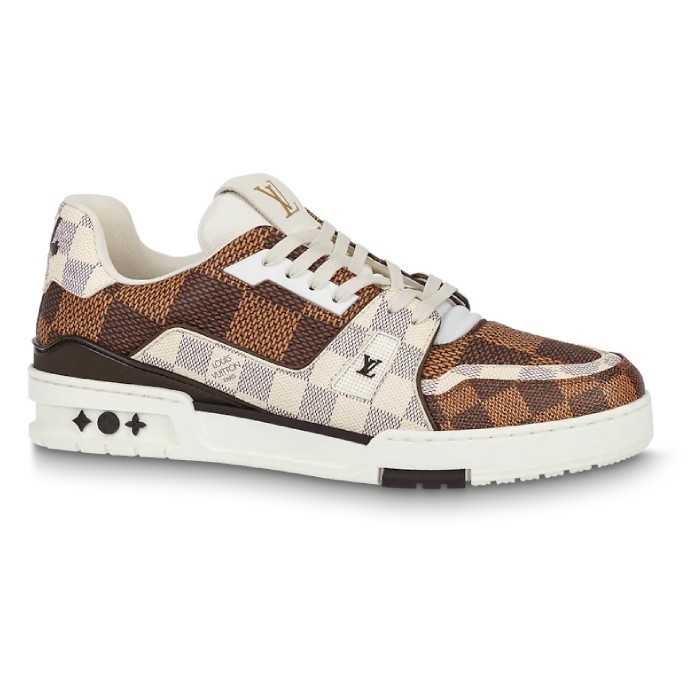 Buty Louis Vuitton LV Trainer #54 Damier Ebene Multi Premium