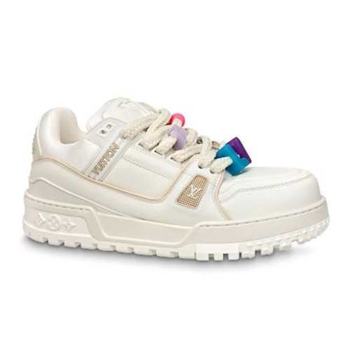 Buty Louis Vuitton LV Trainer Maxi Białe Jakość jak oryginał 99.99%
