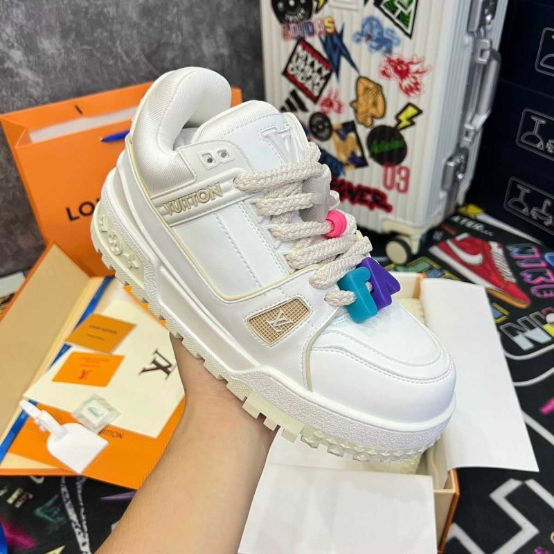 Buty Louis Vuitton LV Trainer Maxi Białe Jakość jak oryginał 99.99%