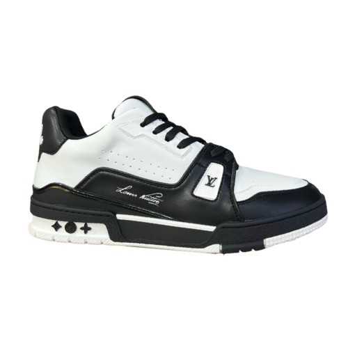 Buty LV Trainer #54 Biało-Czarne Jakość jak oryginał 99.99%