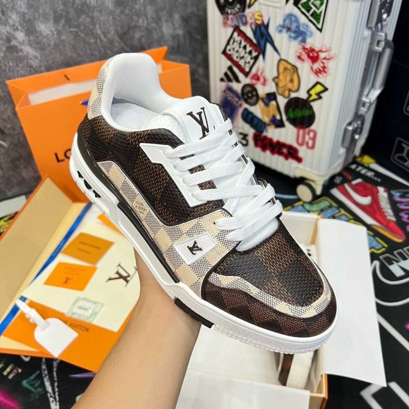 Buty LV Trainer #54 Damier Ebene Multi Replika Premium