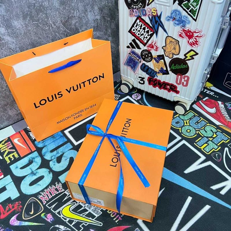 Buty Louis Vuitton LV Trainer Monogram Black Replika Premium