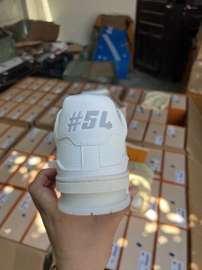 Buty Louis Vuitton Lv Trainer #54 Signature White Jakość jak oryginał 99.99%
