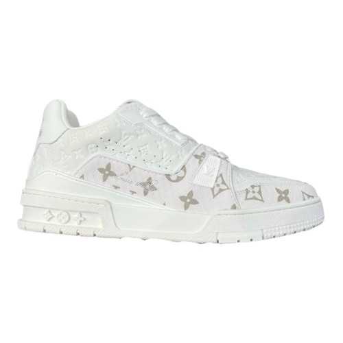 Buty LV Trainer #54 Pattern Gray White Jakość Premium