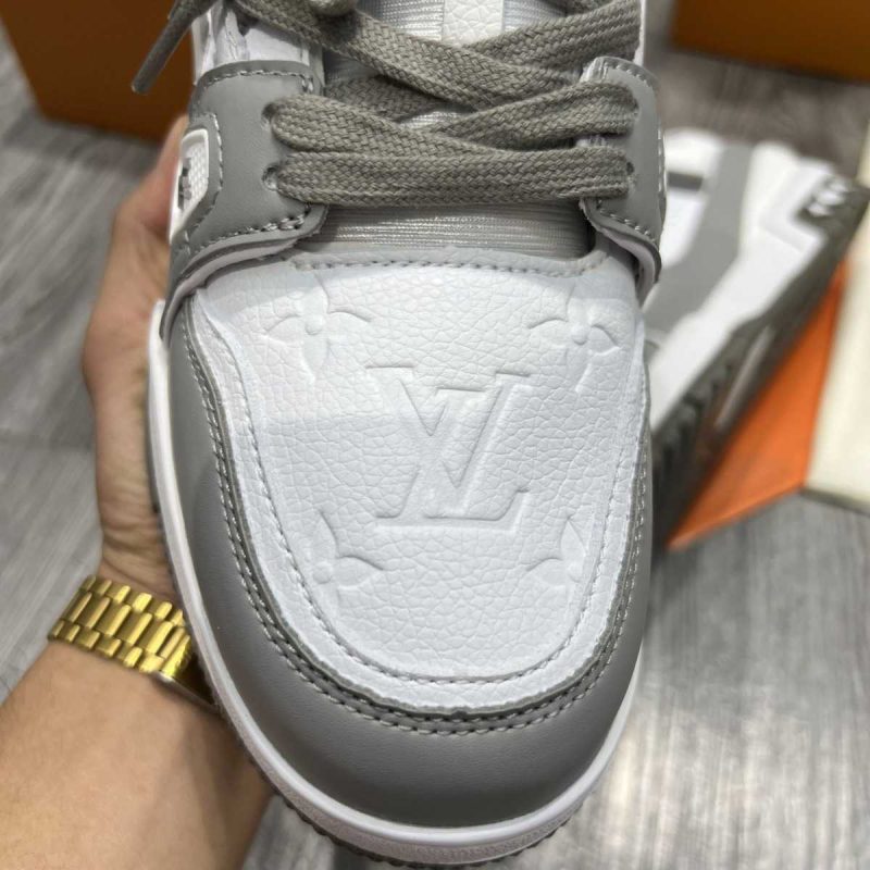 Sneakersy Louis Vuitton LV Trainer Szare Premium