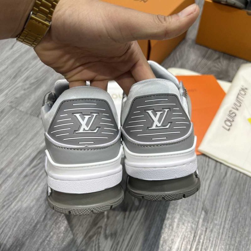 Sneakersy Louis Vuitton LV Trainer Szare Premium