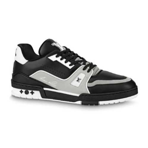 Buty Louis Vuitton LV Trainer 23 Black Jakość Premium